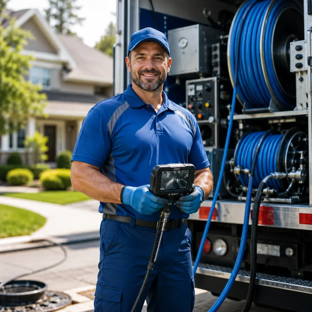 Local outdoor drain cleaning specialists in Stockbridge, WI